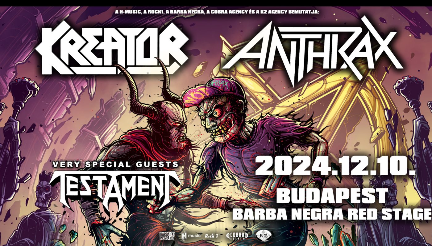 KREATOR ANTHRAX TESTAMENT_event